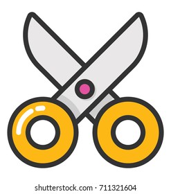 Scissor Vector Icon