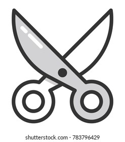 Scissor Vector Icon