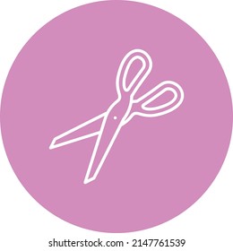 Scissor vector icon. Can be used for printing, mobile and web applications.