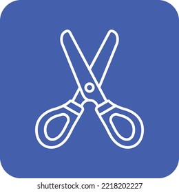 Scissor vector icon. Can be used for printing, mobile and web applications.