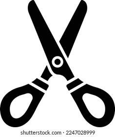 Scissor vector icon. Can be used for printing, mobile and web applications.