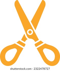 Scissor vector icon. Can be used for printing, mobile and web applications.