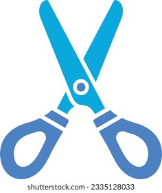 Scissor vector icon. Can be used for printing, mobile and web applications.