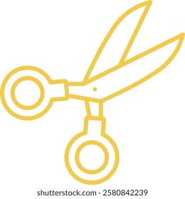 Scissor vector icon. Can be used for printing, mobile and web applications.