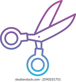 Scissor vector icon. Can be used for printing, mobile and web applications.