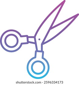 Scissor vector icon. Can be used for printing, mobile and web applications.
