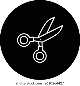 Scissor vector icon. Can be used for printing, mobile and web applications.