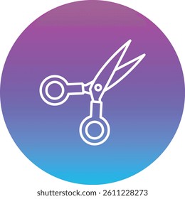 Scissor vector icon. Can be used for printing, mobile and web applications.