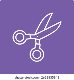 Scissor vector icon. Can be used for printing, mobile and web applications.