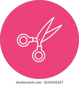 Scissor vector icon. Can be used for printing, mobile and web applications.