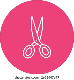 Scissor vector icon. Can be used for printing, mobile and web applications.