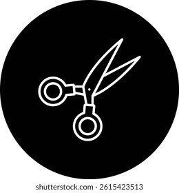 Scissor vector icon. Can be used for printing, mobile and web applications.