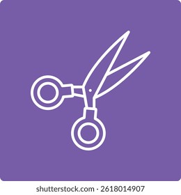 Icono de Vector de tijera. Se puede utilizar para aplicaciones de impresión, móviles y de Web.