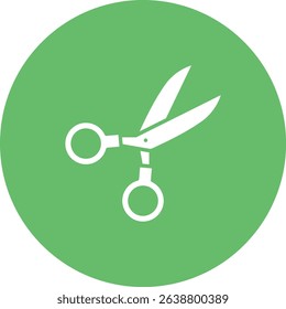 Scissor vector icon. Can be used for printing, mobile and web applications.