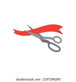 Scissor Vector icon design illustration Template