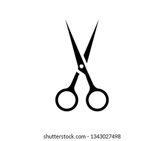 scissor vector icon template
