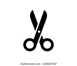 scissor vector icon template