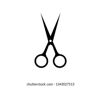 scissor vector icon template