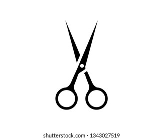 scissor vector icon template