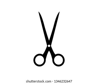 scissor vector icon template