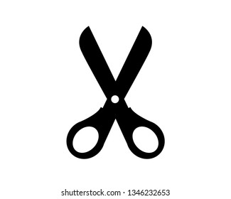 scissor vector icon template