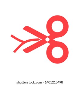 scissor vector icon template - Vector