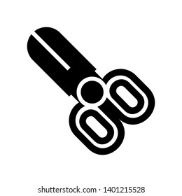 scissor vector icon template - Vector