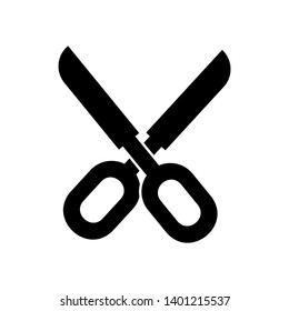 scissor vector icon template - Vector