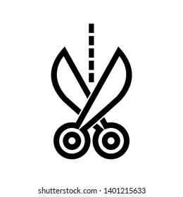scissor vector icon template - Vector