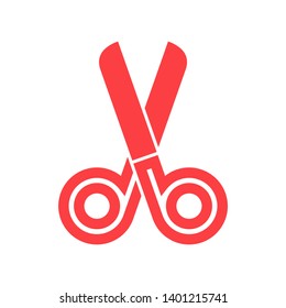 scissor vector icon template - Vector