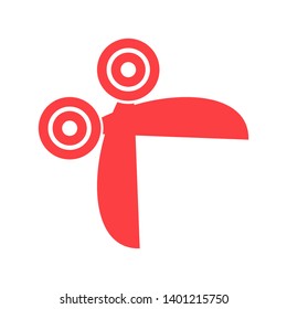 scissor vector icon template - Vector