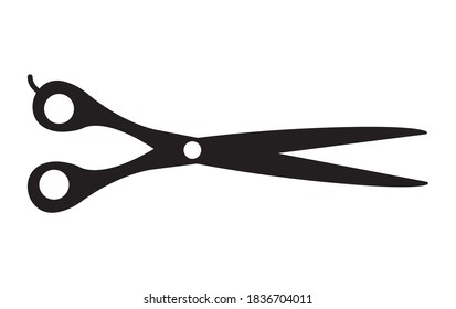 Scissor vector illustration isolated on white background