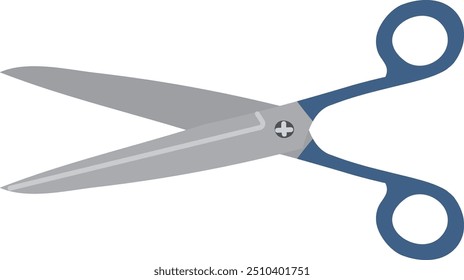 Scissors cartoon icon. Cutting tool. Stationery symbol