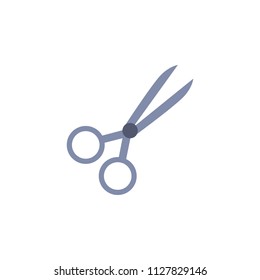 scissors colored icon. Element of school icon for mobile concept and web apps. Detailed scissors icon can be used for web and mobile. Simple icon