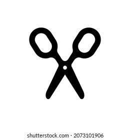 Scissors, cut, haircut vector icon illustration