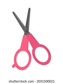 scissors cut tool icon isolated