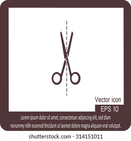 scissors cutting