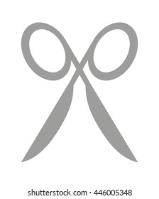 scissors cutting isolated icon design, vector illustration  graphic 