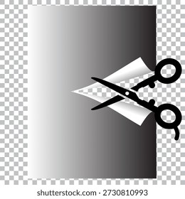 Scheren Schnittlinie Icons Collection - Vektorgrafiken von Scheren Schneiden gestrichelte Linien in verschiedenen Stilen