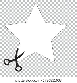 Scheren Schnittlinie Icons Collection - Vektorgrafiken von Scheren Schneiden gestrichelte Linien in verschiedenen Stilen
