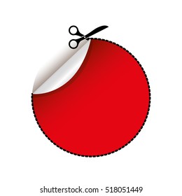 scissors cuttting icon image 