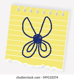 scissors doodle drawing