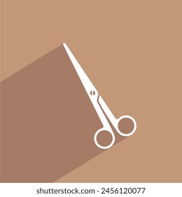 Scissors Flat Design vector illustration for icon, logo, symbol, sign, etc.