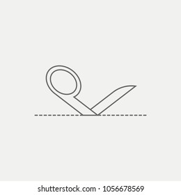 Scissors Flat Icon