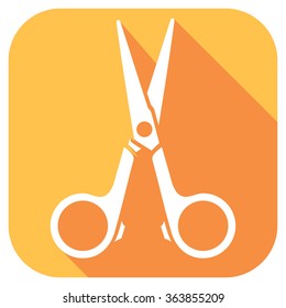scissors flat icon
