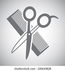 scissors graphic design , vector illustration