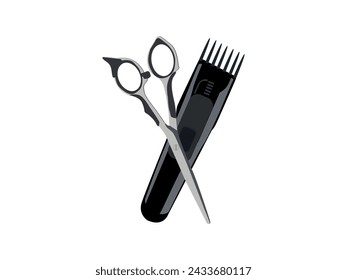 scissors hair clipper comb hair styling tools hairstyle cosmetics