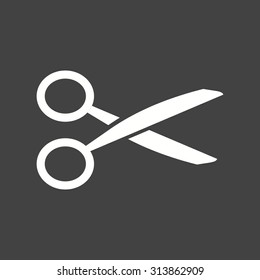 Scissors, hair, cut icon vector image.Can also be used for art and designing. Suitable for mobile apps, web apps and print media.