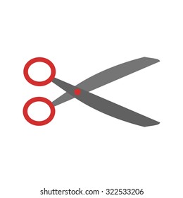 Scissors, hair, cut icon vector image.Can also be used for art and designing. Suitable for mobile apps, web apps and print media.