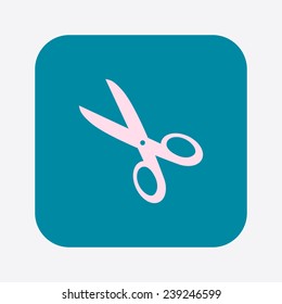 Scissors icon.